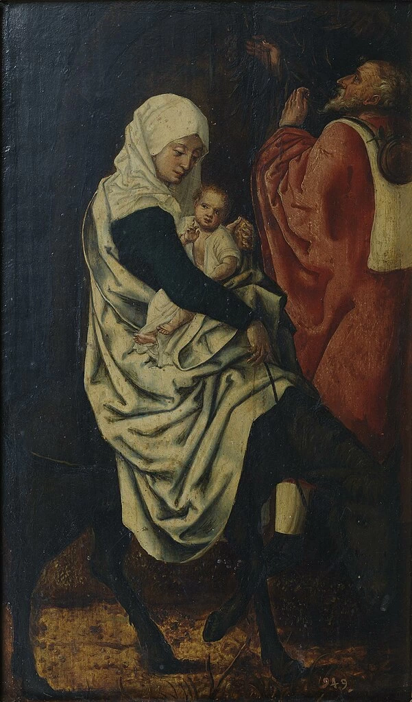 La fuga in Egitto - Museo del Prado, Madrid